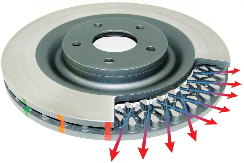 Dba 4000 Series Slotted Rear Brake Rotors For 2017+ Subaru Sti 1