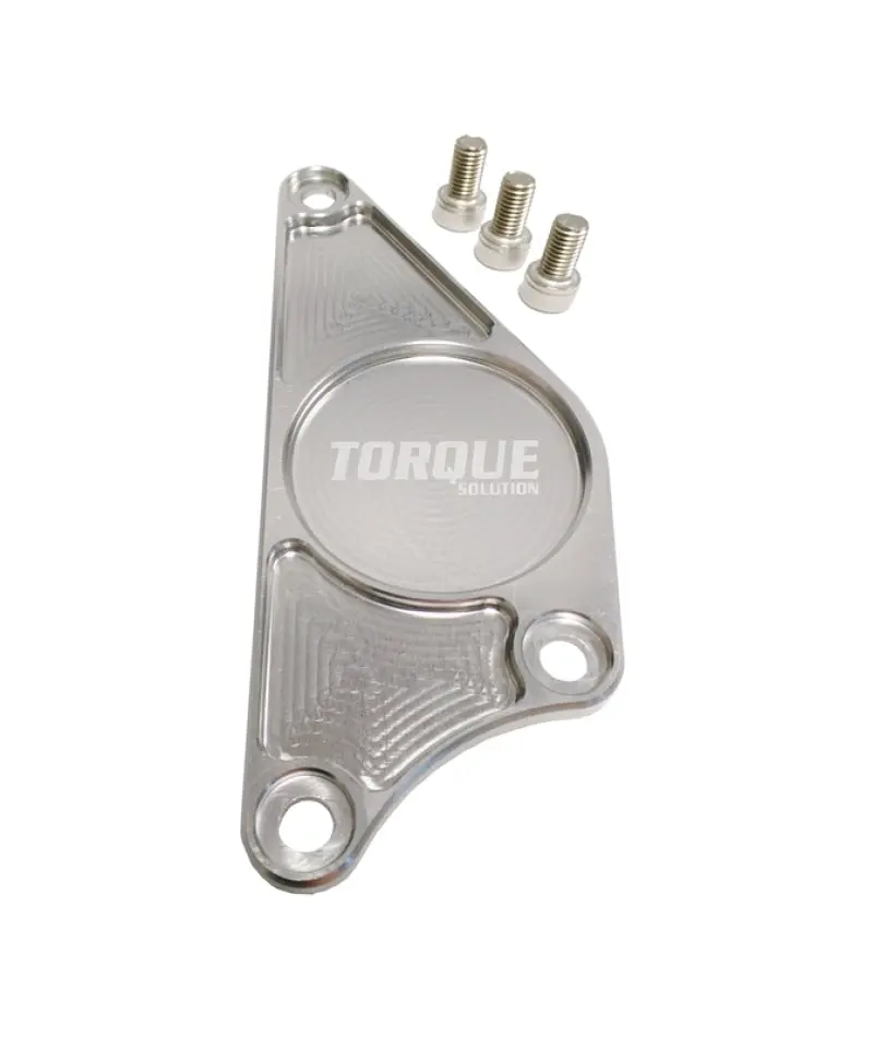 Torque Solution Billet Aluminum Cam Angle Sensor Plate – Silver Finish – For Subaru Brz & Scion Fr-S (2013+) 1
