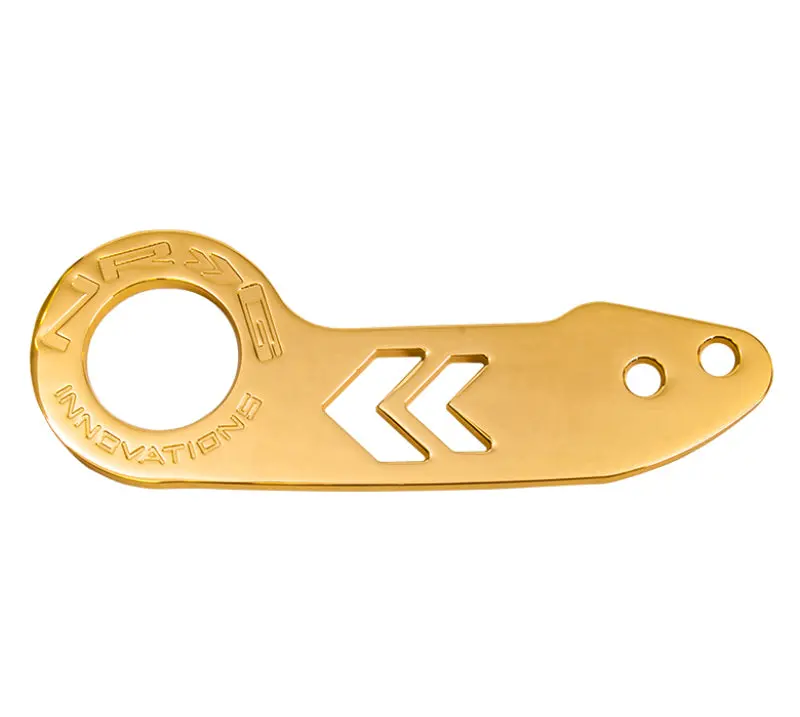 Nrg Universal Rear Tow Hook – Gold-Dipped Finish 1