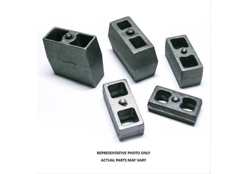 Superlift 2-Inch Rear Lift Block Kit — Universal Application, Includes 9/16-Inch Pin Hardware (Sold As Pair) 1