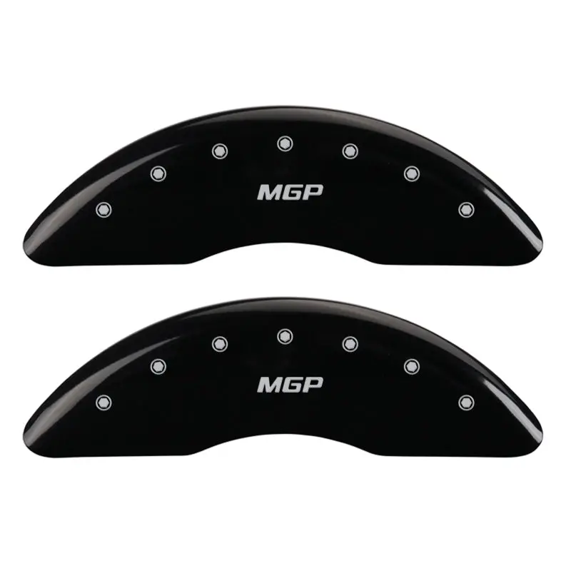 Mgp Engraved Caliper Covers – Mgp Black Finish With Silver Accents 1