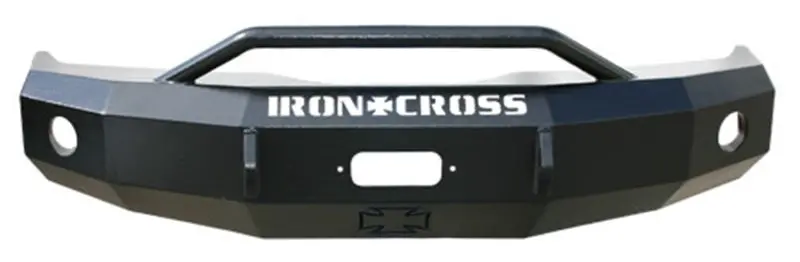 Iron Cross Heavy-Duty Push Bar Bumper For 2006–2009 Dodge Ram 2500/3500 – Matte Black 1
