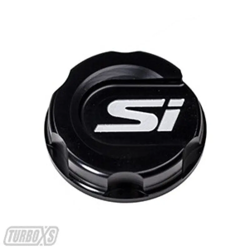 Turbo Xs Black Oil Cap For 2016+ Honda Civic 1