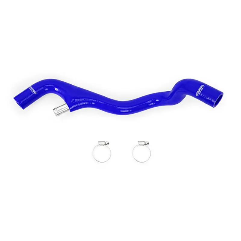 Mishimoto Silicone Lower Overflow Hose Kit For 2005–2007 Ford F-250/F-350 6.0L Powerstroke – Vibrant Blue Finish 1