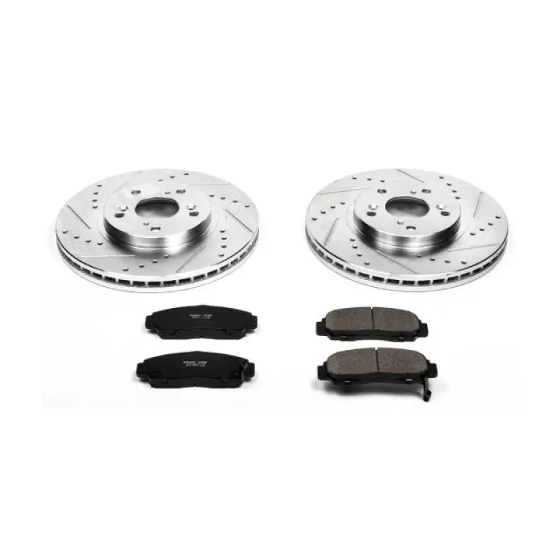 Power Stop Z23 Evolution Sport Brake Kit – Front For 2001–2003 Acura Cl 1