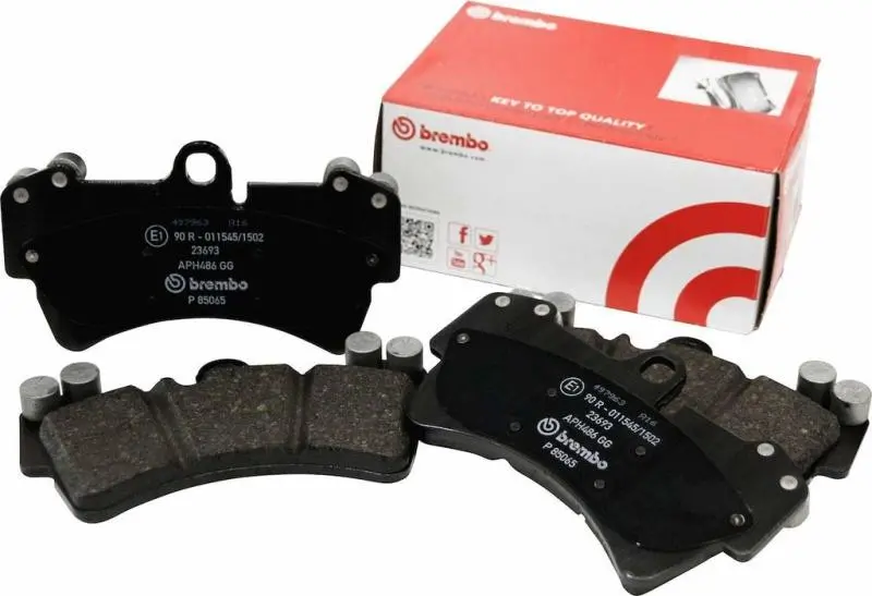 Brembo Front Ceramic Brake Pads – Nao Formula, Oe Equivalent – For Audi A6 (2012–2018), A6 Quattro, A7 Quattro 1