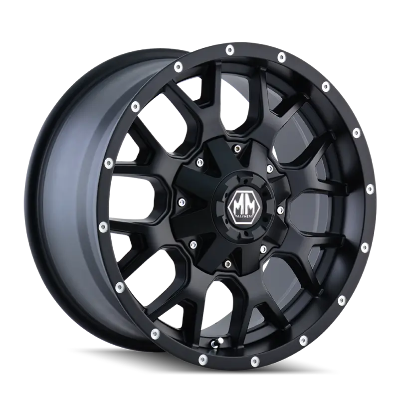 Mayhem 8015 Warrior Matte Black Wheel – 18X9", 5X114.3, +18Mm Offset, 87Mm Hub Bore 1