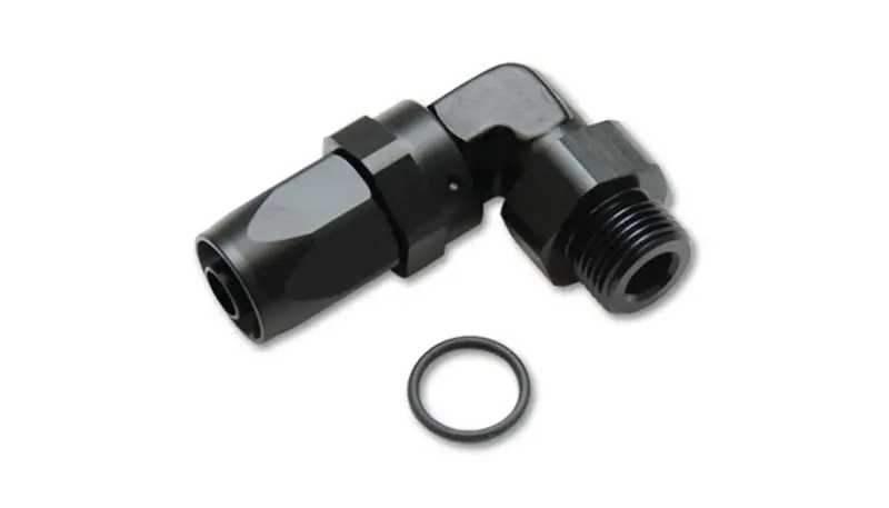 Vibrant -12An 90° Male Hose Fitting With 1-1/6"-12 Thread (Stainless Steel) 1