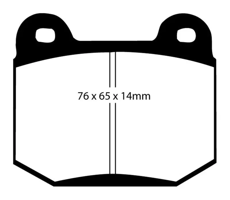 Ebc Bluestuff Rear Brake Pads For 2003–2004 Infiniti G35 Manual Transmission (Brembo-Equipped) 1