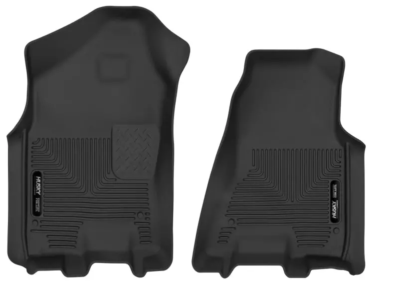 Husky Liners 2019 Ram 1500 Crew Cab/Quad Cab X-Act Contour Black Front Floor Liners 1